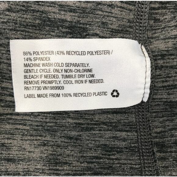 JOYLAB Active LS T-Shirt Women L Gray Thumbhole Athletic Stretch Outdoor Casual - Picture 9 of 11